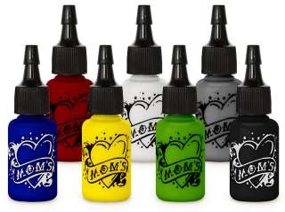 custom color kit 7 x 1 2oz bottles of ink
