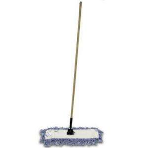 Rubbermaid Commercial 24 in. Blended Dust Mop with Handle FGU832 28 BL 