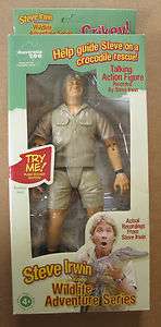 STEVE IRWIN collectable talking action figure.  