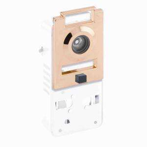 Prime Line 200 Degree Metal Brass Door Viewer with Chime U 10814 at 