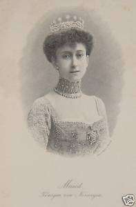 Maud Königin von Norwegen Sachsen Coburg Gotha England  