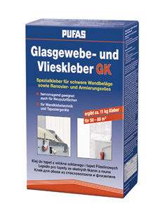 Set Glasfasertapete 50m² + passenden Kleber für 50m²  