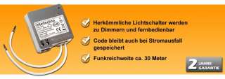 Intertechno ITL 210 Funk Dimmermodul f. Lichtschalter  