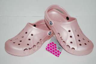 NEW NWT CROCS BAYA CLOGS COTTON CANDY PINK 7 8 9 10 women LOGO shoes 