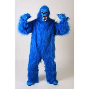 Gorillakostüm blaues Kostüm Gorilla Tierkostüm Tier blau 