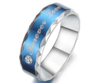 Titanium Ring Set Wedding Lover Couple Pair Matching Engagement Gift 