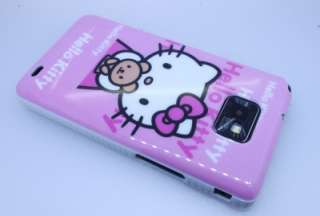 Hello Kitty Pink Hard Back Cover/Case for Samsung Galaxy S2 II i9100 