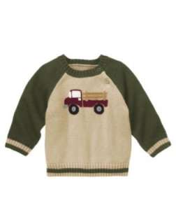 GYMBOREE Antique Truck Corduroy Pants OR Sweater Holiday/Winter NWT 