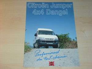 20118) Citroen Jumper Dangel 4x4 Prospekt 200?  