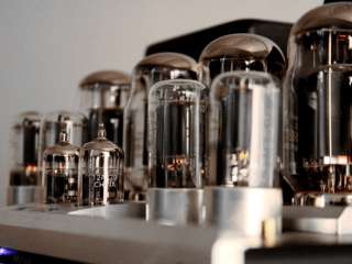   100B KT88 x 4 Vacuum Tube Hi end Integrated Power Amplifier Black PUS