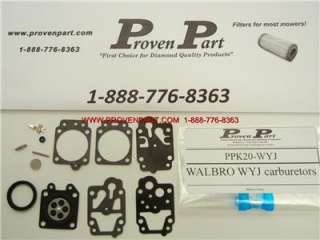 Proven Part Carburetor Rebuild Kit K20 WYJ  