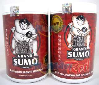 2x 550G Grand Sumo & Red Flowerhorn Fish Food Combo Set  