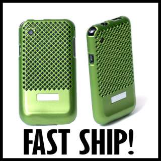 Samsung Galaxy S Vibrant Lime Green Gel Perforated Case  