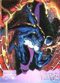VENOM 1995 Marvel Masterpieces HOLOFLASH  
