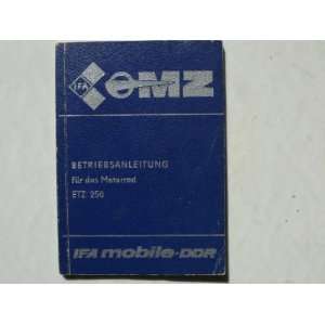 MZ ETZ 250   Betriebsanleitung   Original  keine Angabe 