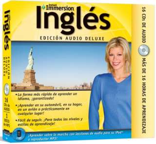 Learn Ingles Deluxe Language 16 Audio CDs & 1  CD  