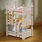 SYLVANIAN FAMILIES TRIPLE BABY BUNK BEDS INCLUDES LADDER & BLANKETS 