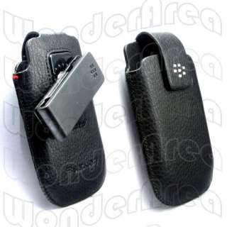 Leather Case Swivel Holster for BlackBerry Bold 9700 9780  