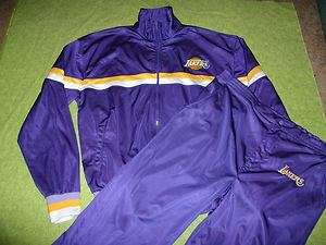 VTG Los Angeles Lakers NBA Jacket Pants Suit STARTER  