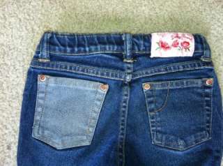 LUCKY Brand Girls Jeans Aplique 4T  
