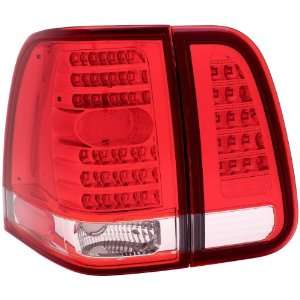 Anzo USA 311076 Lincoln Navigator Red/Clear LED Tail Light Assembly 