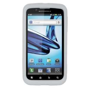   Silicone Skin Cover for Motorola ATRIX 2 MB865, Clear Electronics