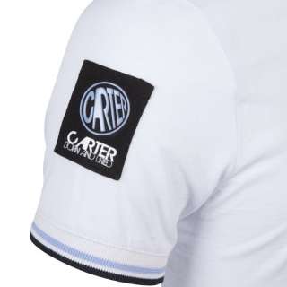 Carter Mens Duke Polo Shirt   White DD  