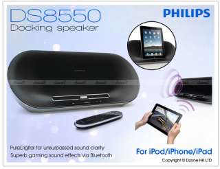 Philips DS8550 Fidelio Docking Station Speakers Dock for iPhone iPad 