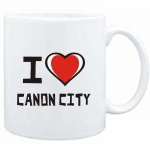 Mug White I love Canon City  Usa Cities  Sports 