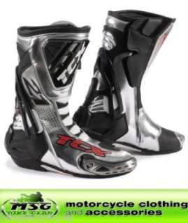 TCX COMPETIZIONE RS BAYLISS REPLICA MOTORCYCLE RACE BOOTS 46   LAST 
