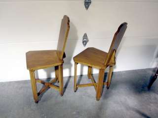   Style Side Chairs Solid Wood Made By Dixon Furniture Great Cond  