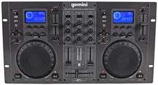 Gemini CDM 3250 Dual DJ CD/ Media Player Mixer with Anti Shock 