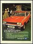 PUBLICITE FORD CAPRI CAR AD 1969, PUBLICITE FORD CORSAIR CAR AD 1965 