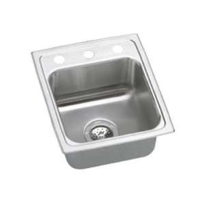  17 X 22 2 Hole 1 Bowl Sink Pacemaker Stainless Steel