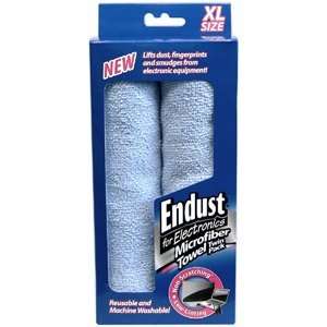  New   Endust XL MicroFiber Towels Twin Pack   11421 