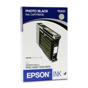  EPSON AMERICA, INC, Epson Photo Black Ink Cartridge 