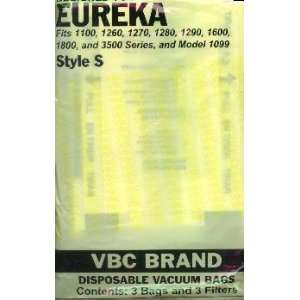  Eureka S Bag Generic 3 Pack