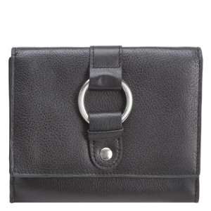  FranklinCovey Ladies Leather Wallet   Black Office 