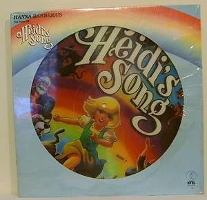 HEIDIS SONG PICTURE DISC SEALED LP. HANNA BARBERAS  