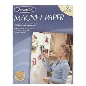  Geographics Magnet Paper pack of 6