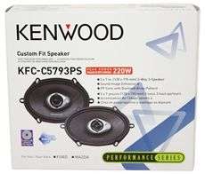 PAIRS KENWOOD KFC C5793PS 5x7 880w 3 WAY CAR SPEAKERS  