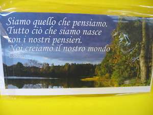 Biglietto frasi celebri cm.11x23+busta Buddha  