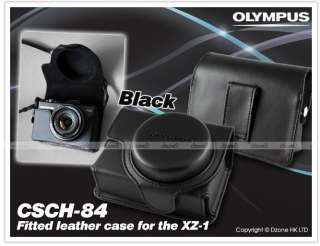 Olympus Leather Full Case CSCH 84 Black for XZ 1 XZ1  