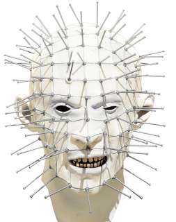 Clive Barker Hellraiser Pinhead Mask is 75% Latex with a blend of 