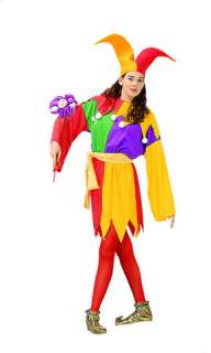 costumes in shopping cart court jester