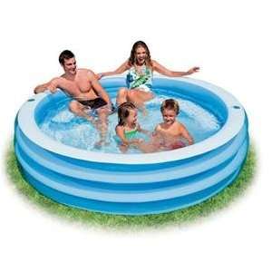  INTEX Swim Center Inflatable Family Round Swimming Pool 