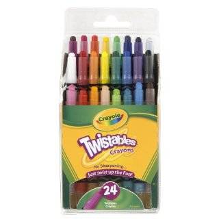 Crayola Twistables Crayons - Clear Barrel - 24 / Pack