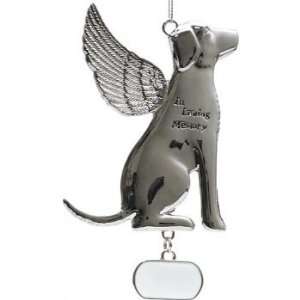  Guardian Angel Dog Memorial Ornament