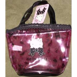  Hello Kitty Pink Plastic Bag with Polka Dot Trim Toys 