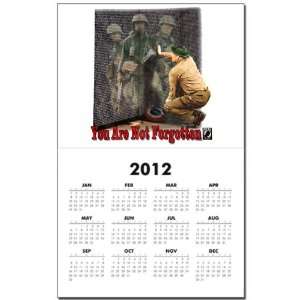 Calendar Print w Current Year POWMIA You Are Not Forgotten